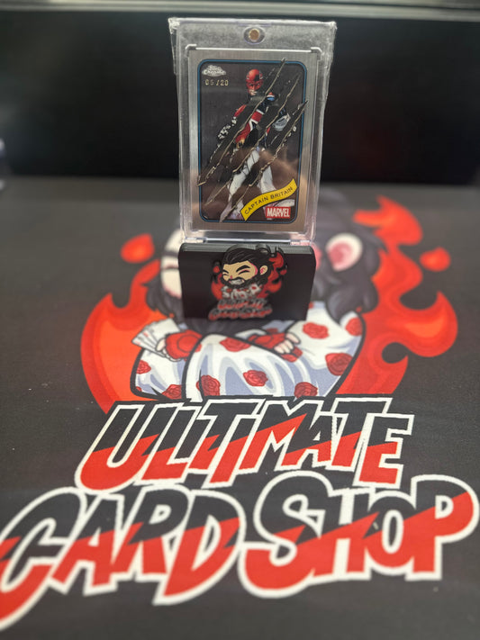 2025 Topps Chrome Marvel Captain Britain Claw /20